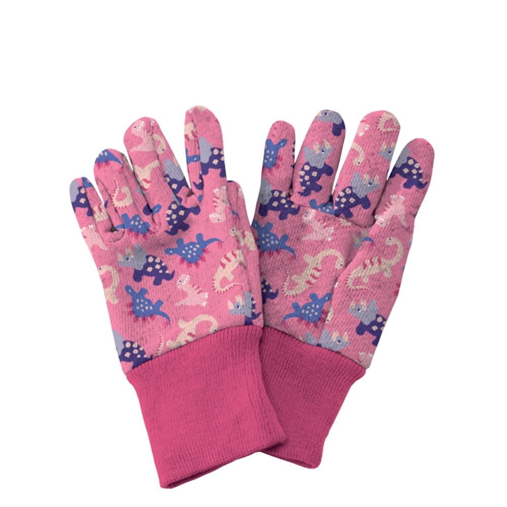 Γάντια Παιδικά Ροζ Δεινόσαυροι (3-6 Ετών)